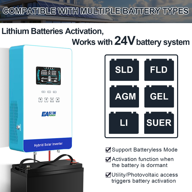 EASUN POWER 4KW 120V Off Grid  - Grid Tie Inverter Limiter 2000W 评论和价格